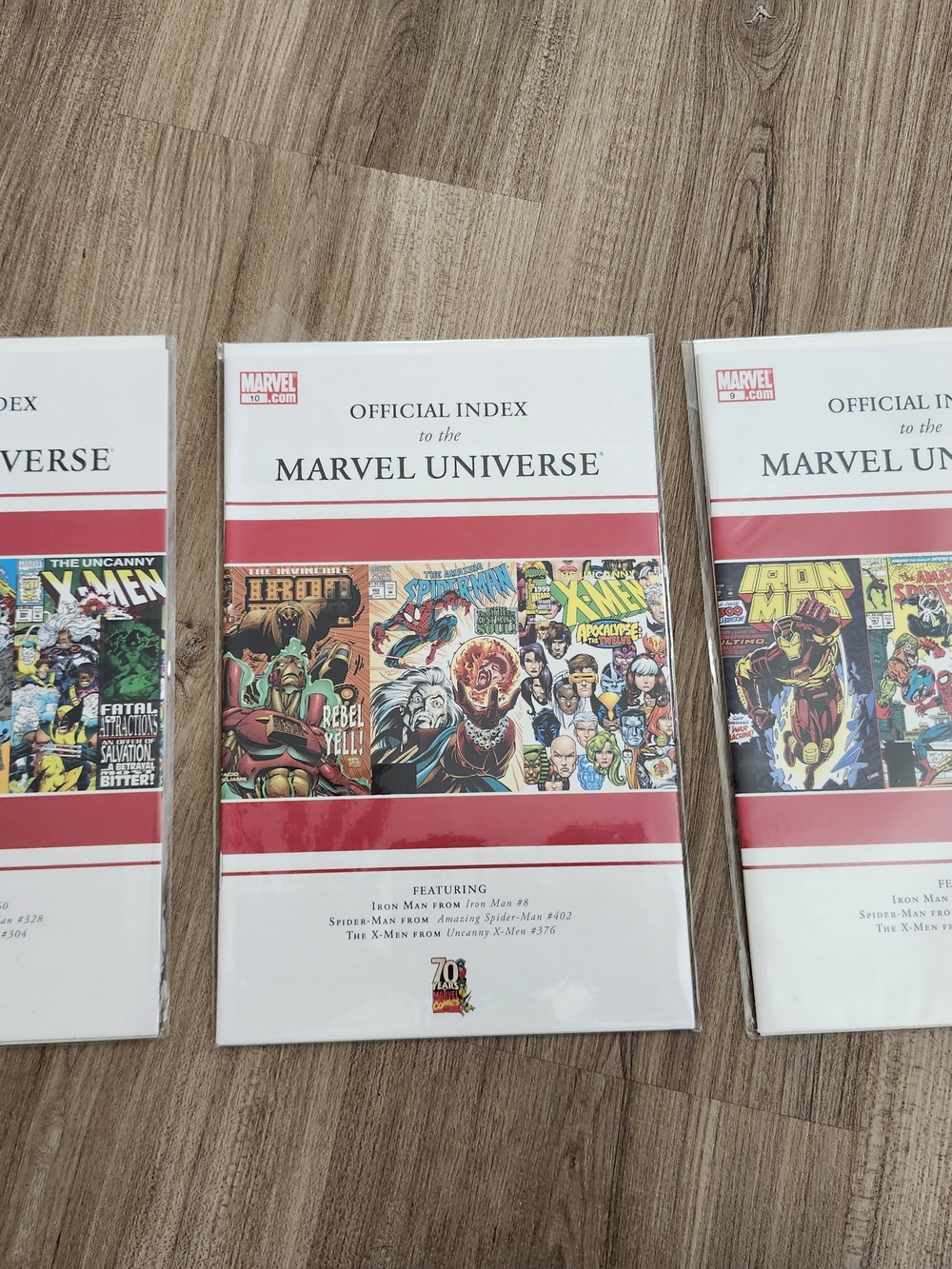 Marvel Official Index Comic Bundle Spiderman The Hulk X-men Avengers